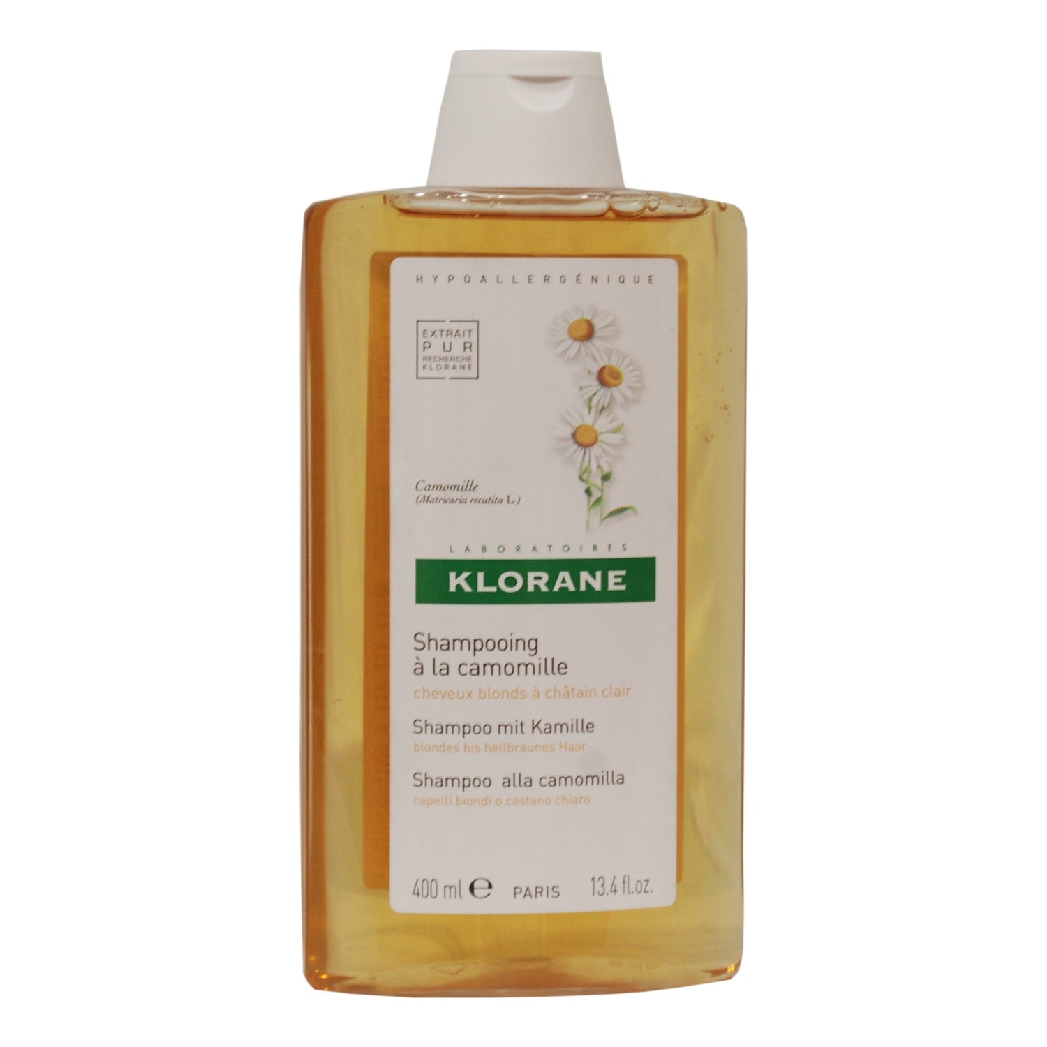 Klorane Shampoo Camomilla Capelli Biondi riflessante 400ml