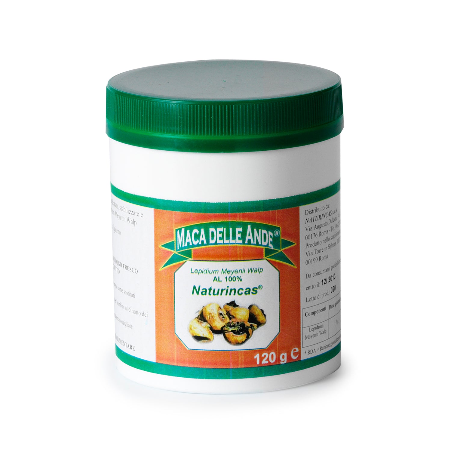 MACA ANDE POLV NATURINCAS 150G