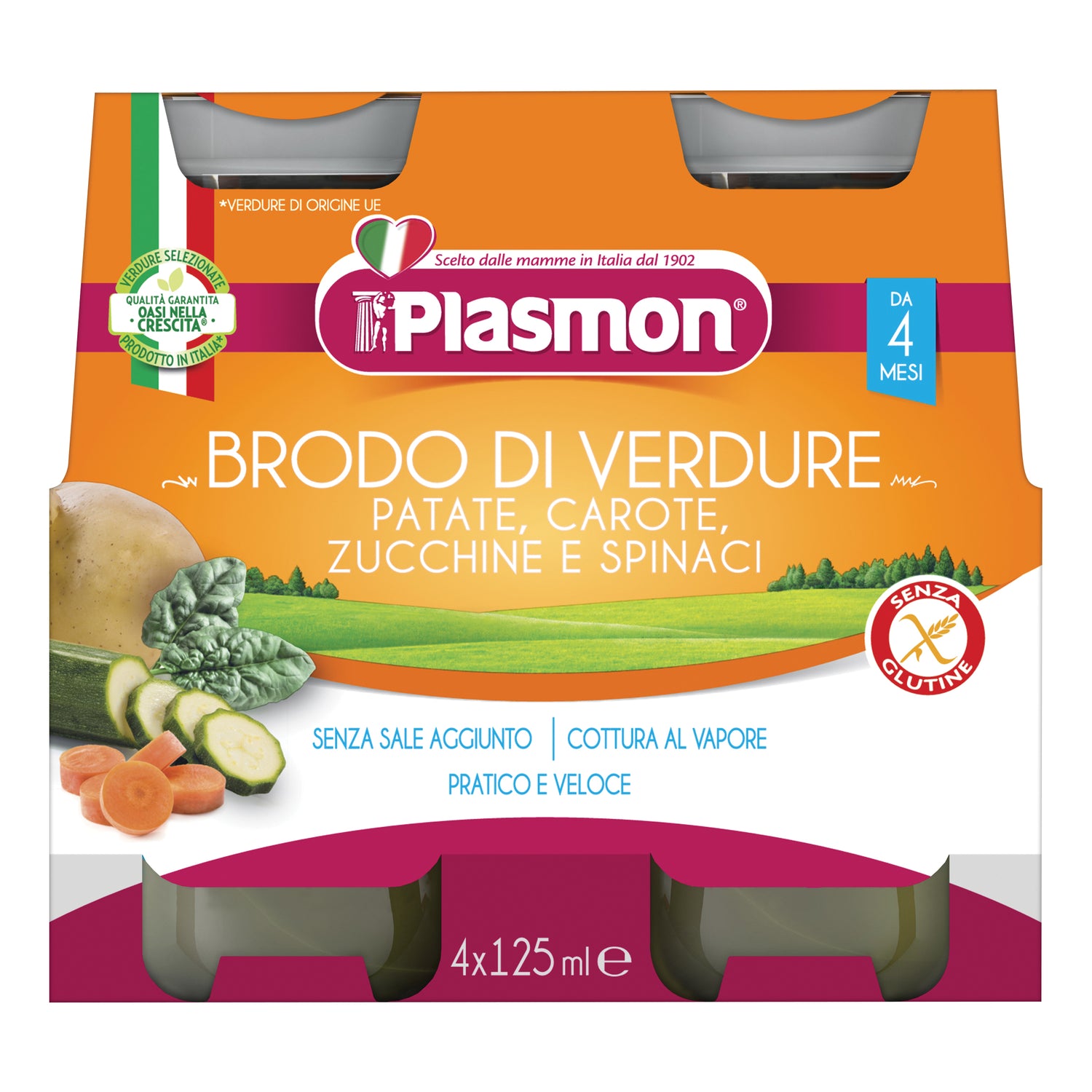 BRODO LIQUIDO 4X125ML