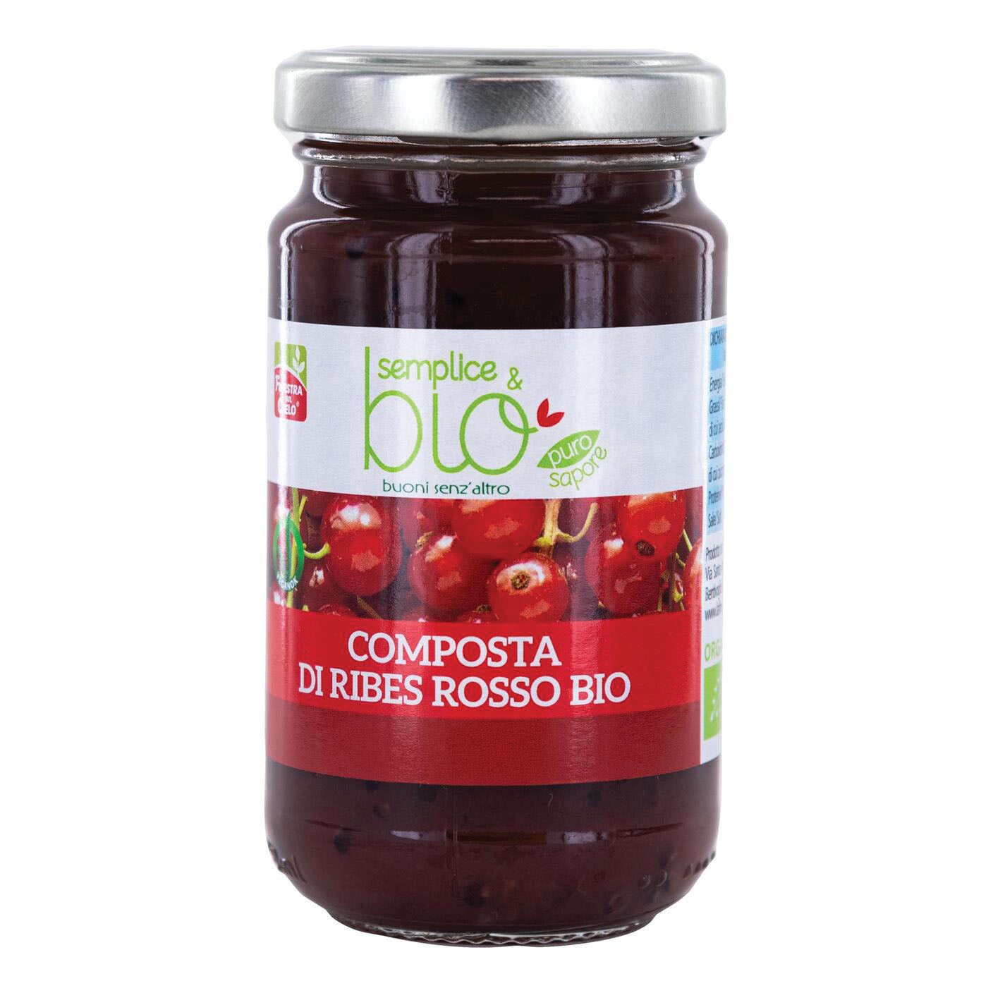 COMPOSTA RIBES ROSSO SEMPL&BIO