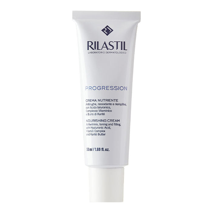 Rilastil Progression Crema Nutriente antirughe viso - Pelli secche e molto secche 50 ml
