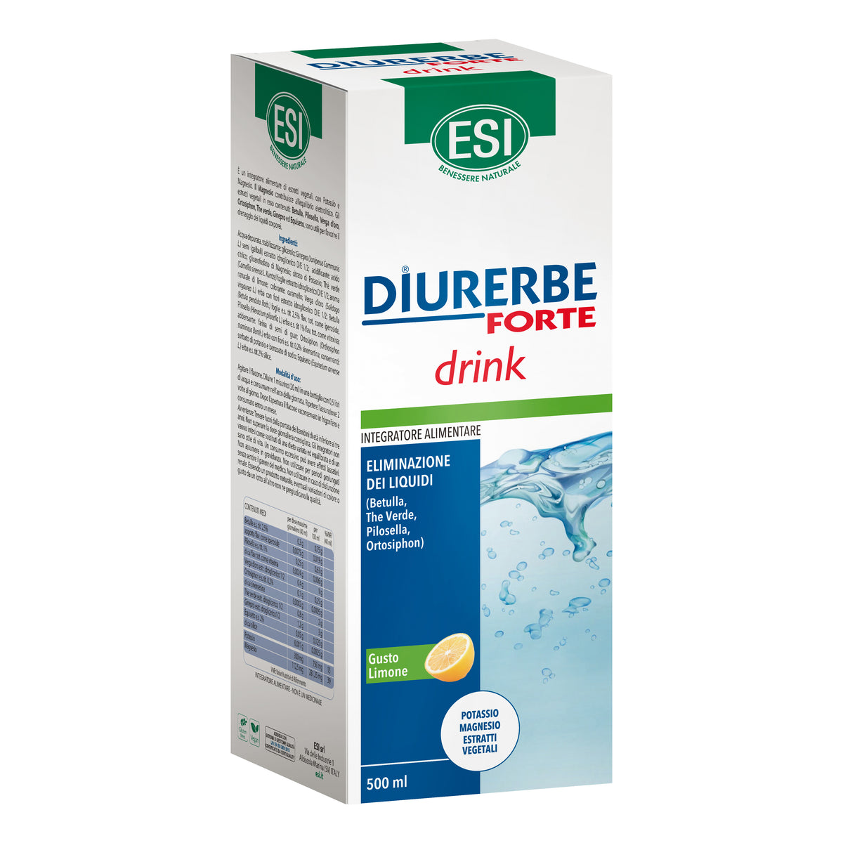 Esi Diurerbe Forte Drink Limone 500ml  