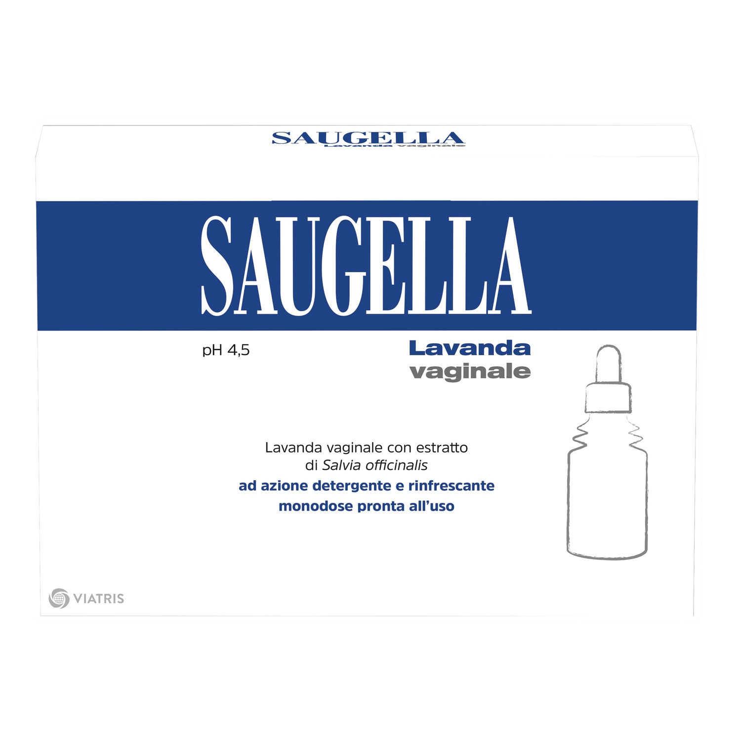 Saugella Lavanda Vaginale 4 Flaconi 140 ml Con Cannula