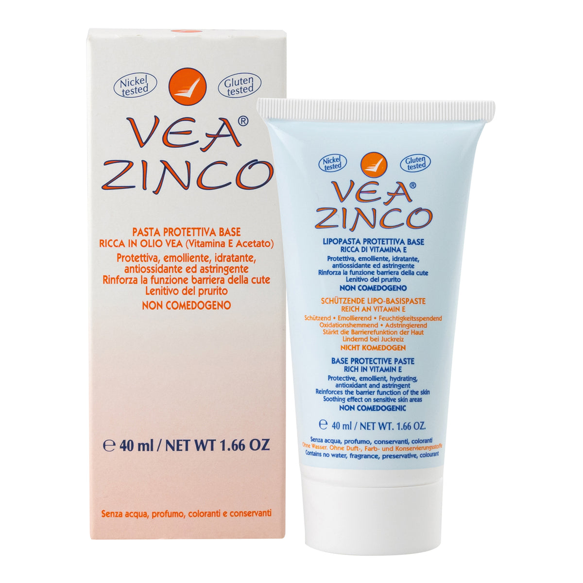 VEA ZINCO PAS PROT C/VIT E 40M  
