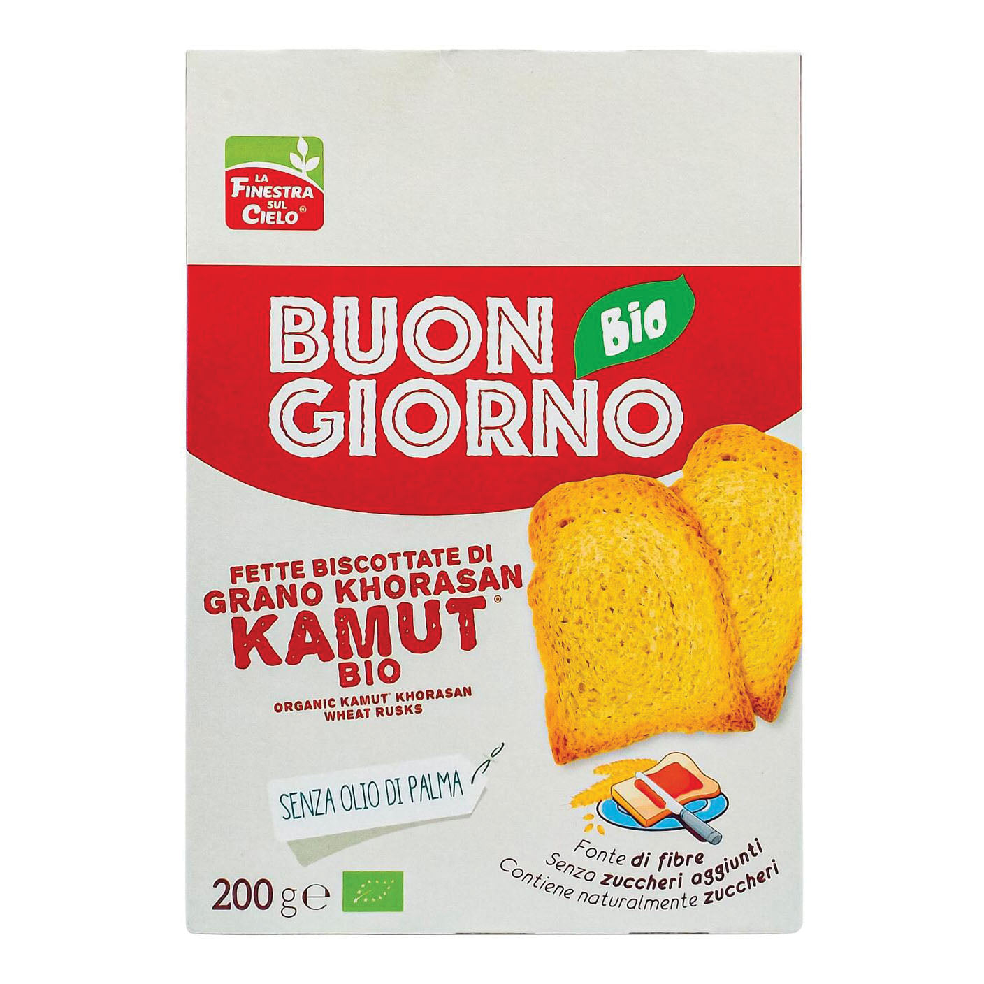 FETTE BISCOTTATE KAMUT200G BIO