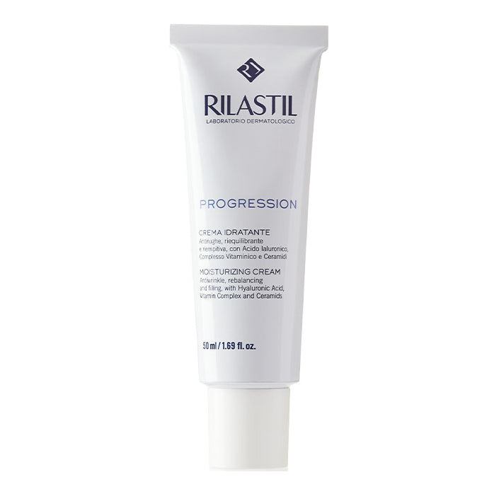 Rilastil Progression Crema Idratante antirughe viso - Pelle da normale a mista - 50 ml