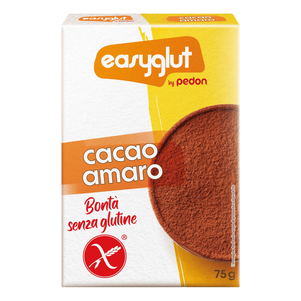EASYGLUT CACAO AMARO 75G  