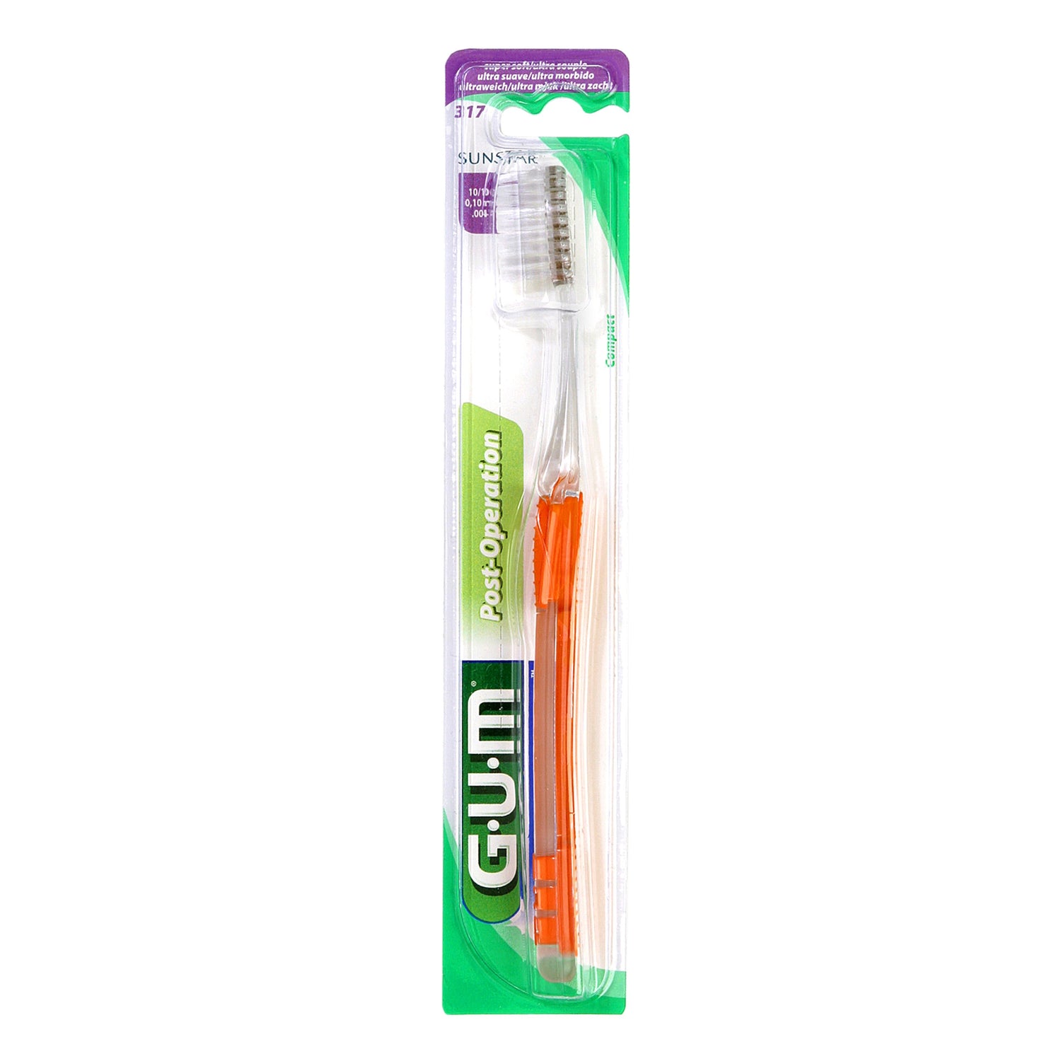 GUM Post-Operation 317 | Spazzolino Ultra-Morbido per Uso Post-Operatorio