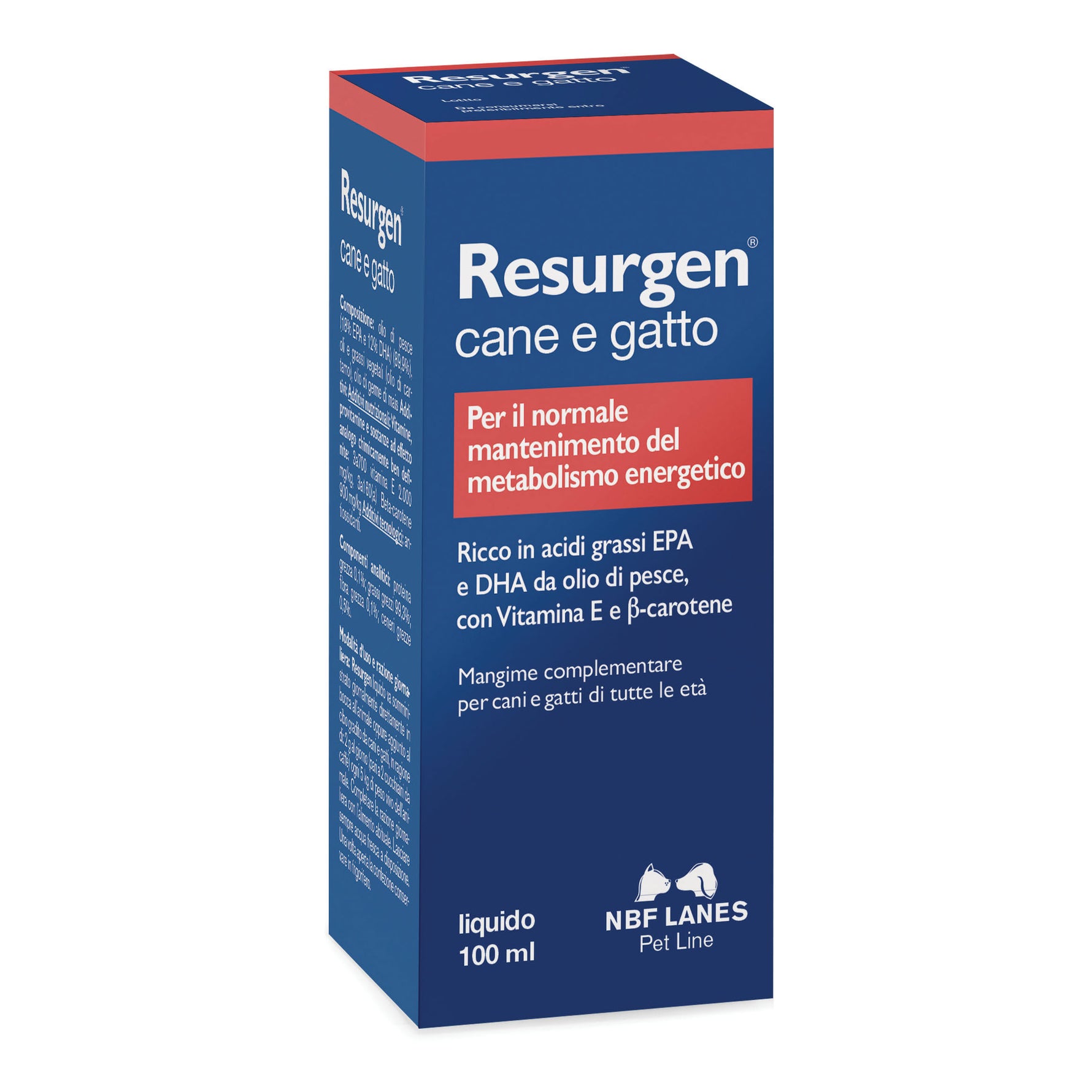 Resurgen | Integratore Convalescenza Metabolismo Energetico Cani Gatti | 100ml
