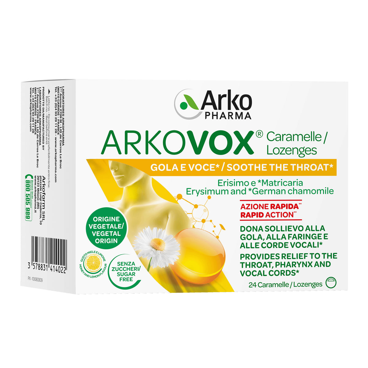 ARKOVOX MIELE/LIMONE 24CARAM  