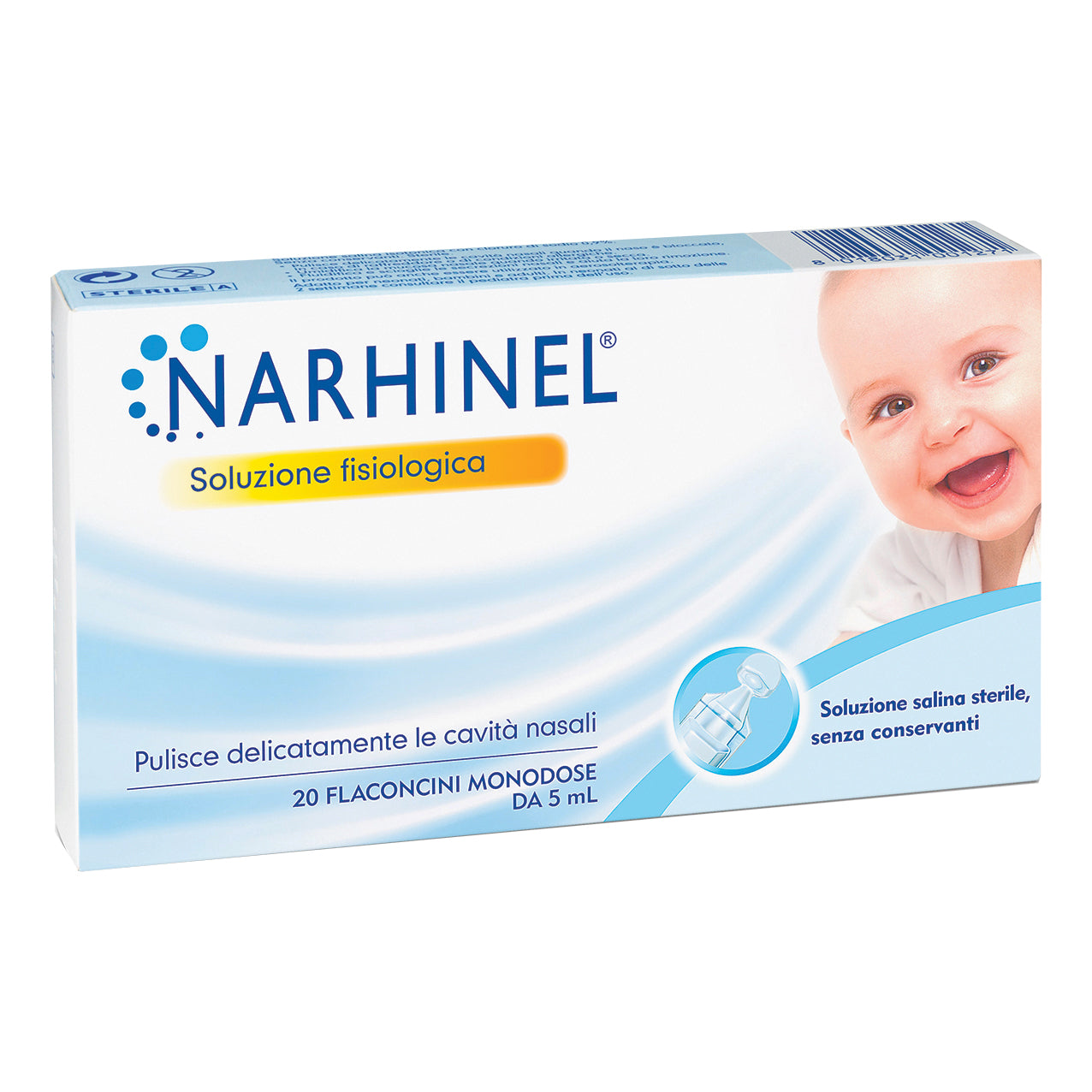 Narhinel Soluzione Fisiologica 20 Flaconi 5ml