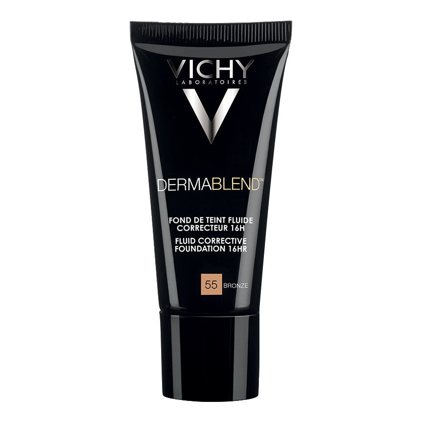 Vichy Dermablend Fondotinta Correttore Fluido 16h - Bronze 55 - 30ml