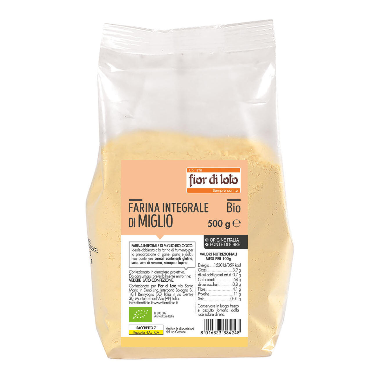 FIOR DI LOTO FARINA INTEGR MIG
