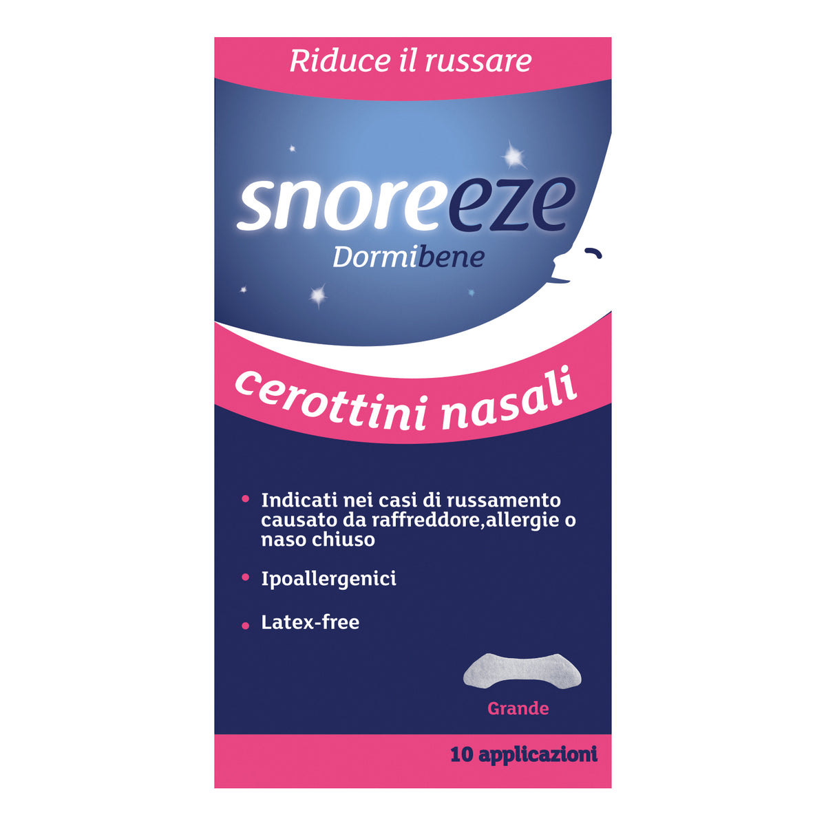 SNOREEZE CEROTTO NAS GR 10PZ  