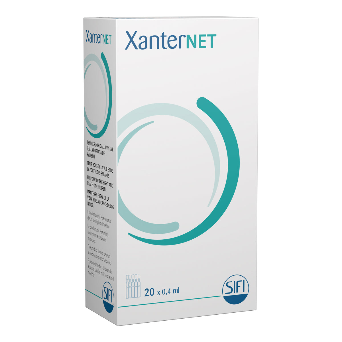 XANTERNET GEL OFT 20FL 0,4ML  