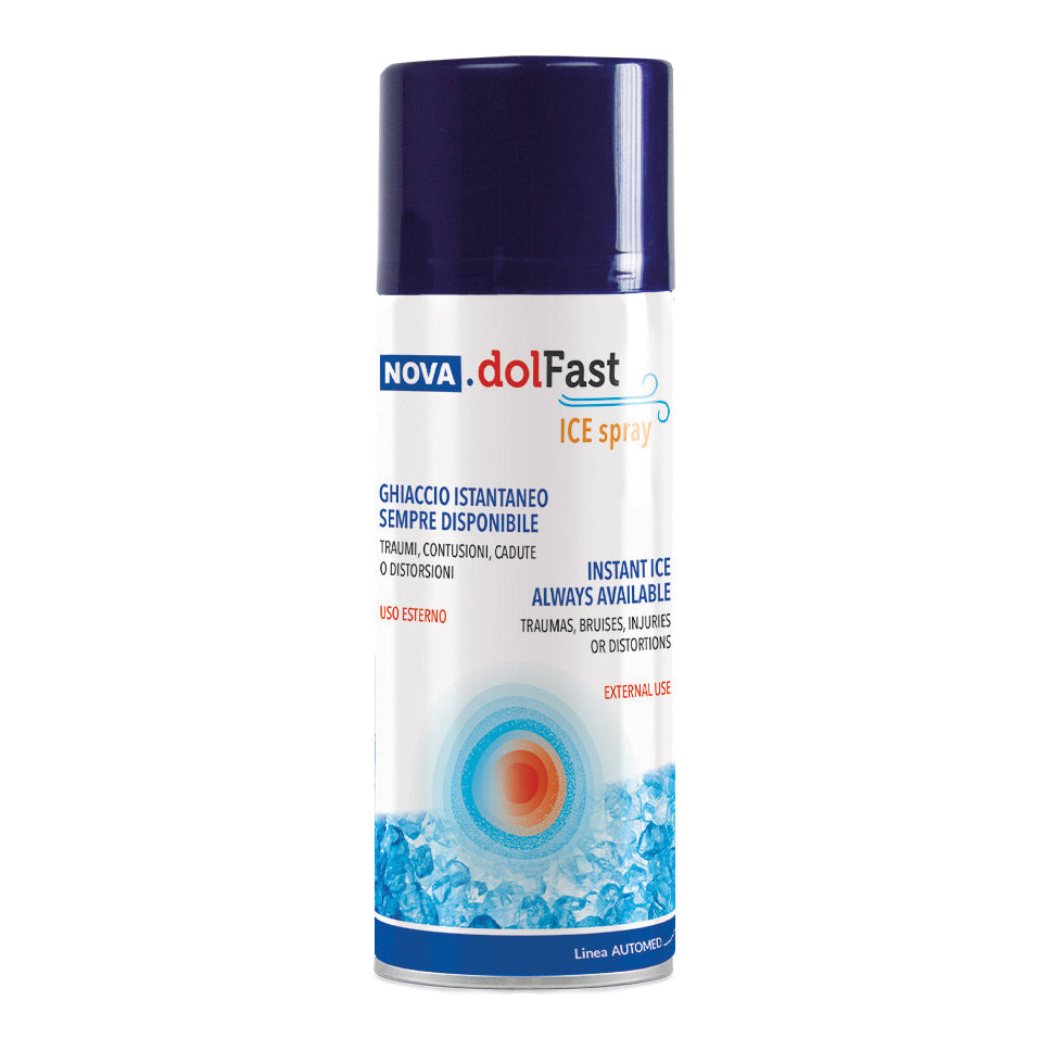 Nova Dolfast Ice Spray | Ghiaccio Crioterapia Traumi | 400ml
