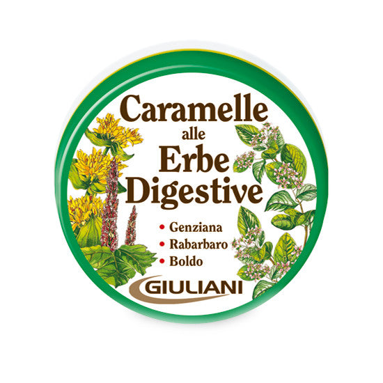 GIULIANI CARAMELLE ALLE ERBE DIGESTIVE SENZA ZUCCHERO 60g
