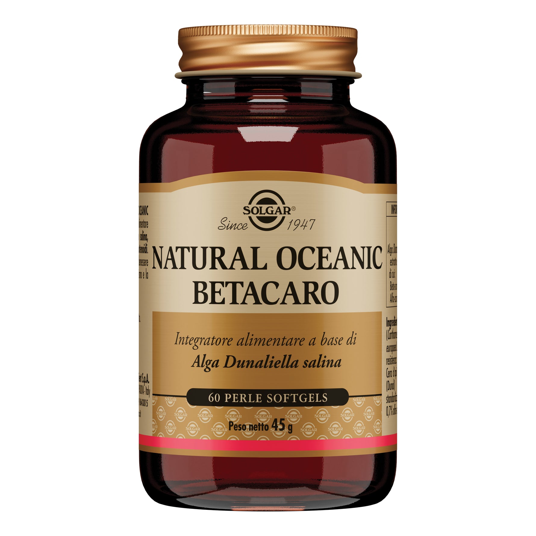 Solgar - Natural Oceanic Betacaro 60 Perle Softgels

