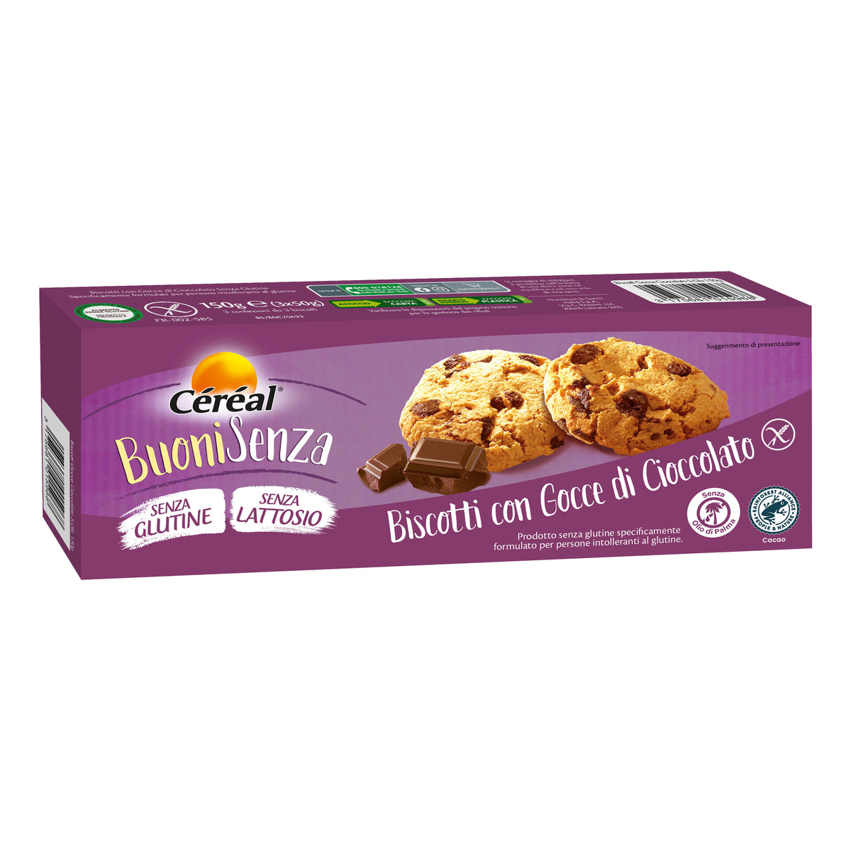 CEREAL GOCCE CIOCCOLATO 150G  