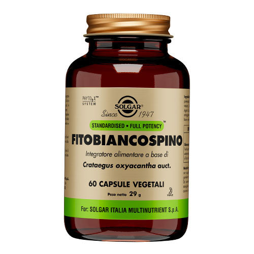 Solgar - Fito Biancospino 60 Capsule Vegetali