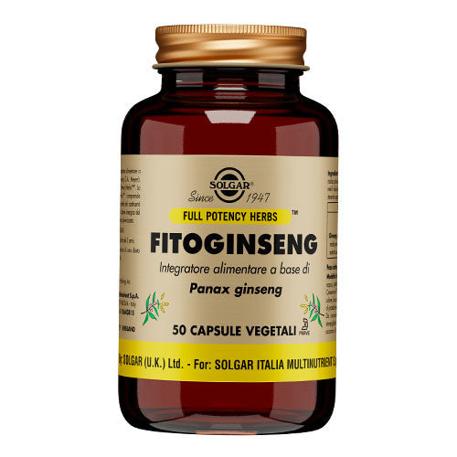 Solgar - Fito Ginseng 50 Capsule Vegetali