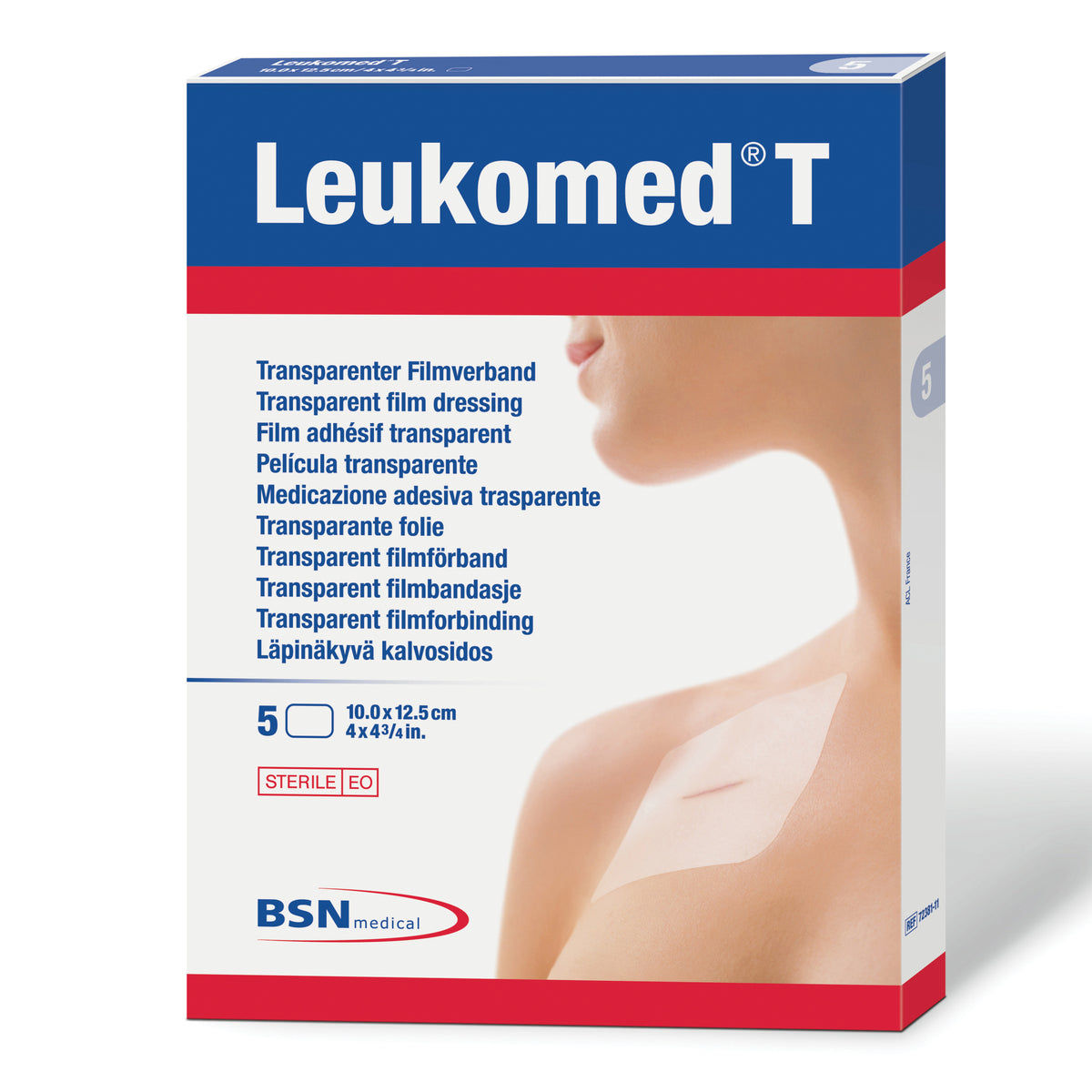 Leukoplast Leukomed T - Medicazione Adesiva Trasparente Post Operatoria 8 X 10cm 5 Pezzi  