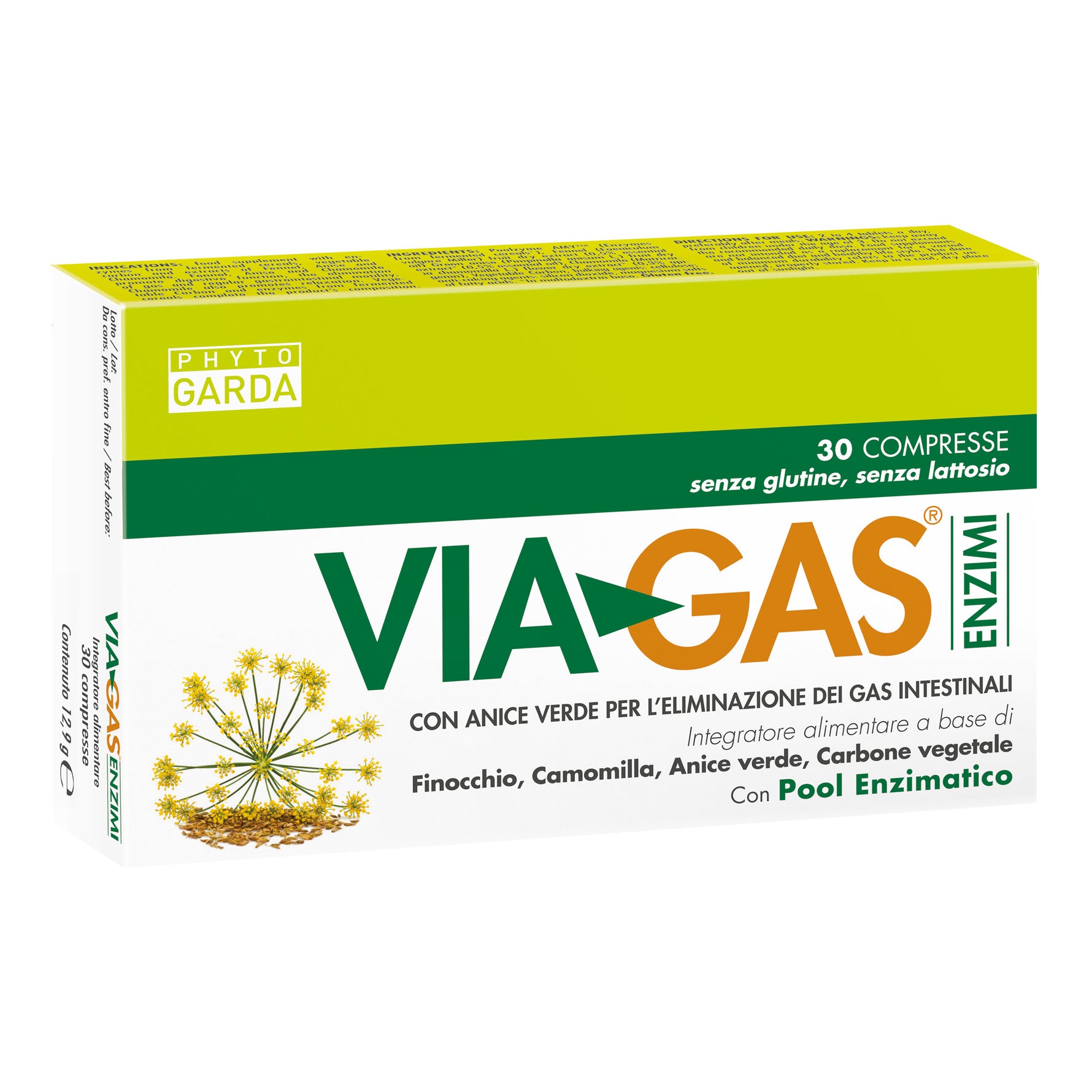 VIAGAS ENZIMI 30CPR
