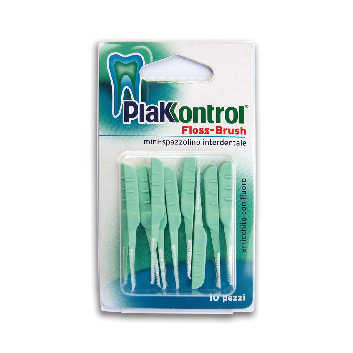 PLAKKONTROL FLOSSBRUSH 10PZ