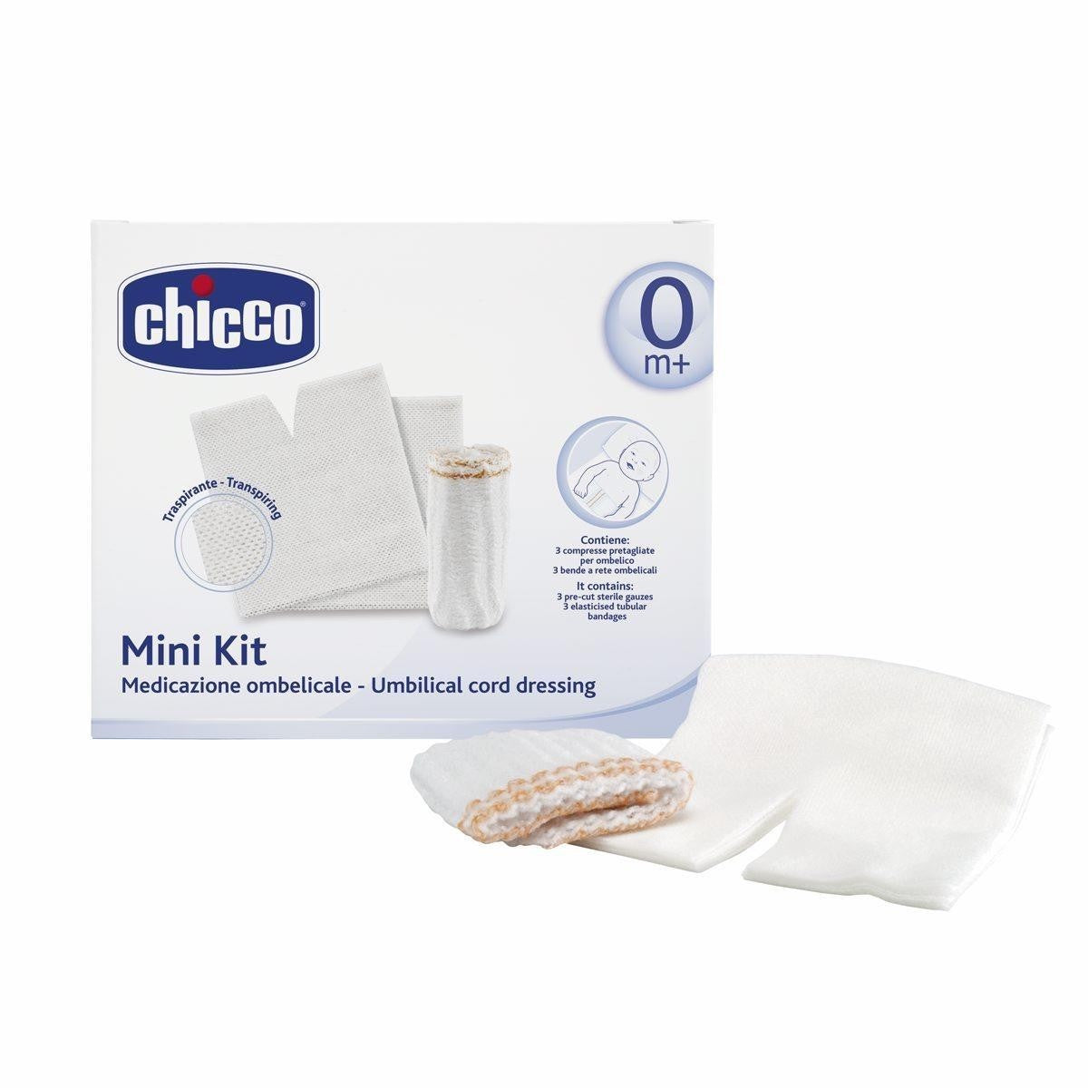 Chicco Kit Medicazione ombelicale Mini