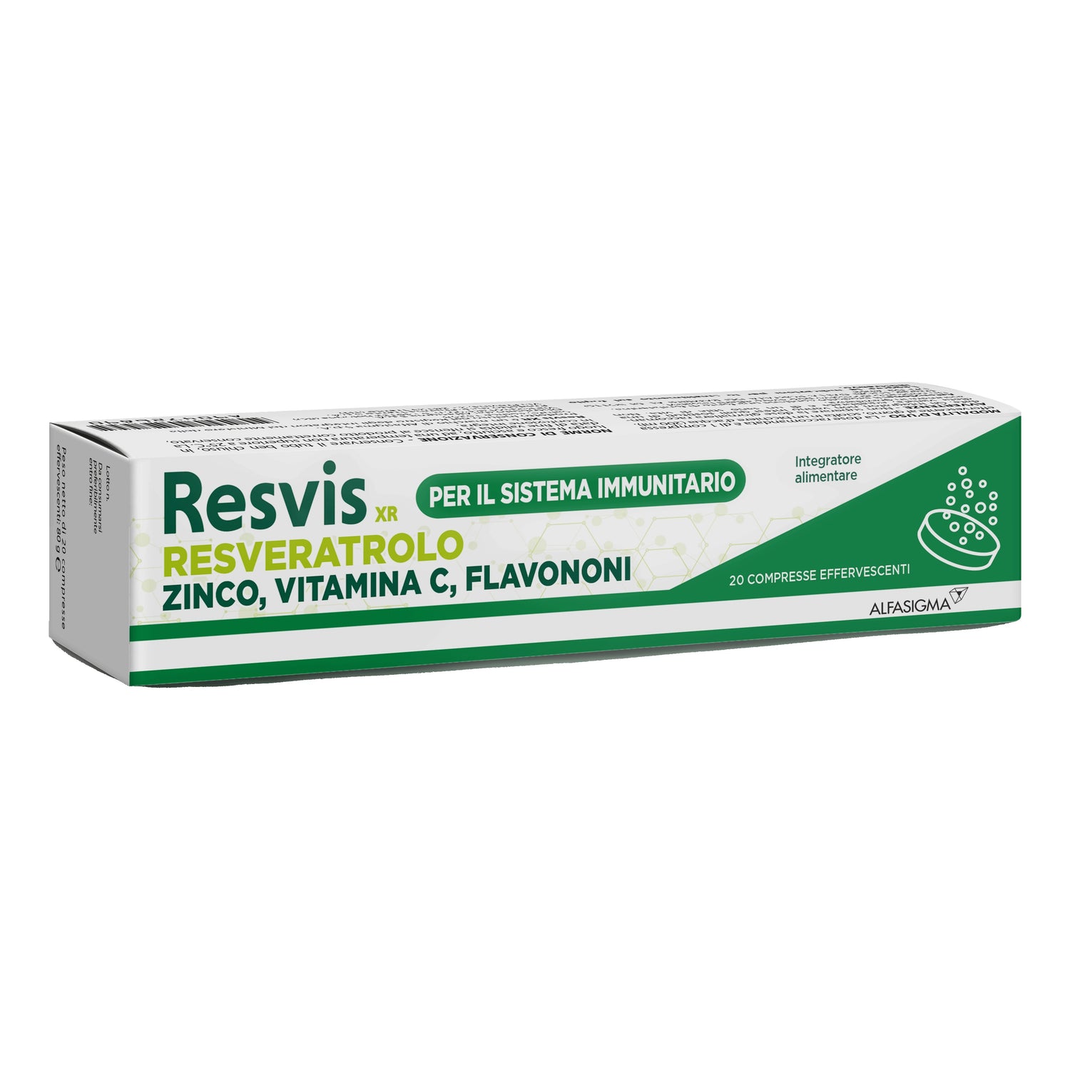 Resvis XR Biofutura 20 Compresse Effervescenti