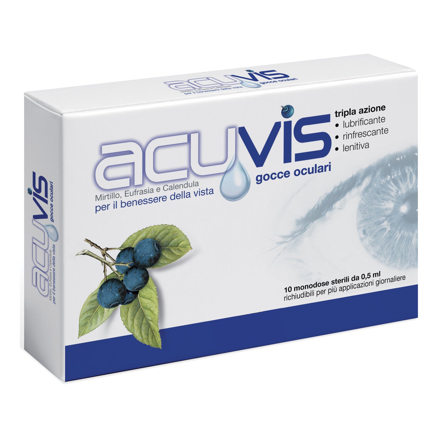 Acuvis Gocce Oculari 10 Flaconcini Monodose 0,5ml