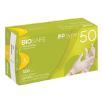 BIOSAFE PLUS GUANTO LAT C/P L  