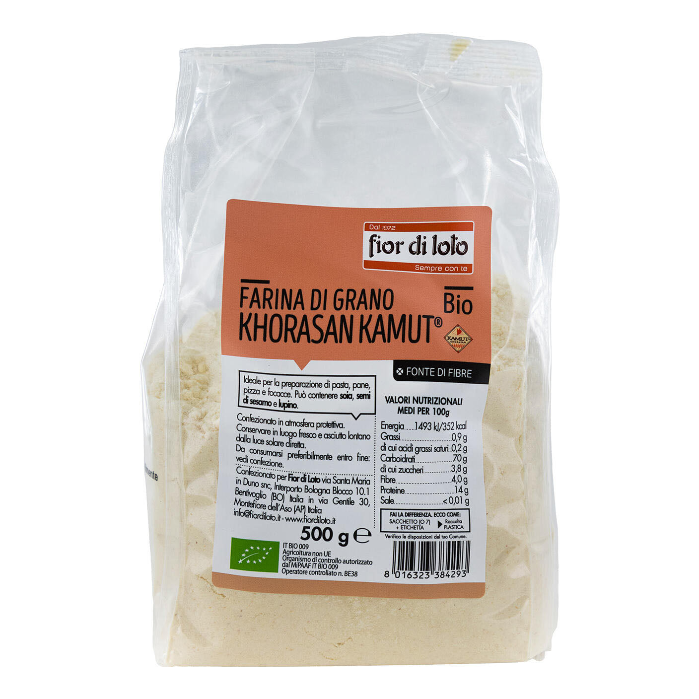 FARINA KAMUT TIPO 0 BIO 500G
