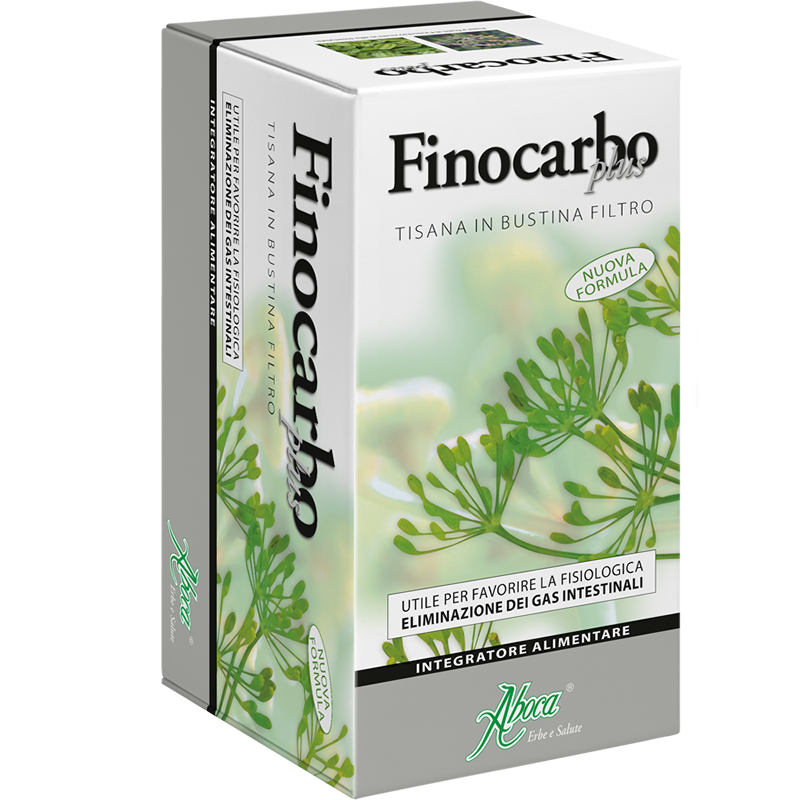 Aboca Finocarbo Plus Tisana 20 Bustine 2g Nuova Formula