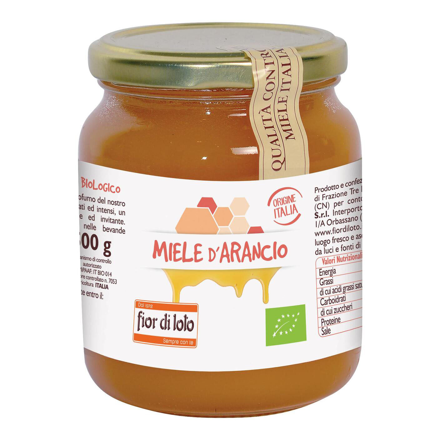 MIELE DI ARANCIO BIO 500G