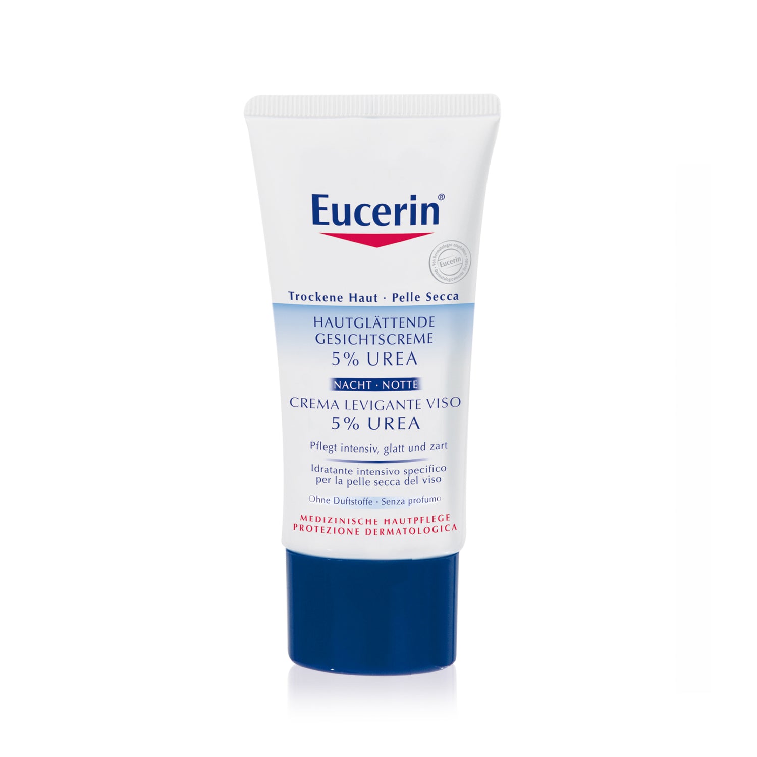 Eucerin Crema Viso Notte Urea 5% 50ml