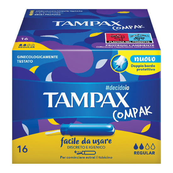TAMPAX COMPAK REGULAR 16PZ