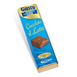Giusto Senza zucchero Cioccolato Latte 42g  