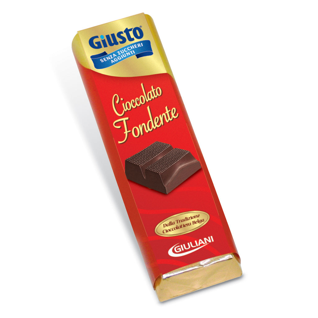 Giusto Senza zucchero Cioccolato Fondente 42g
