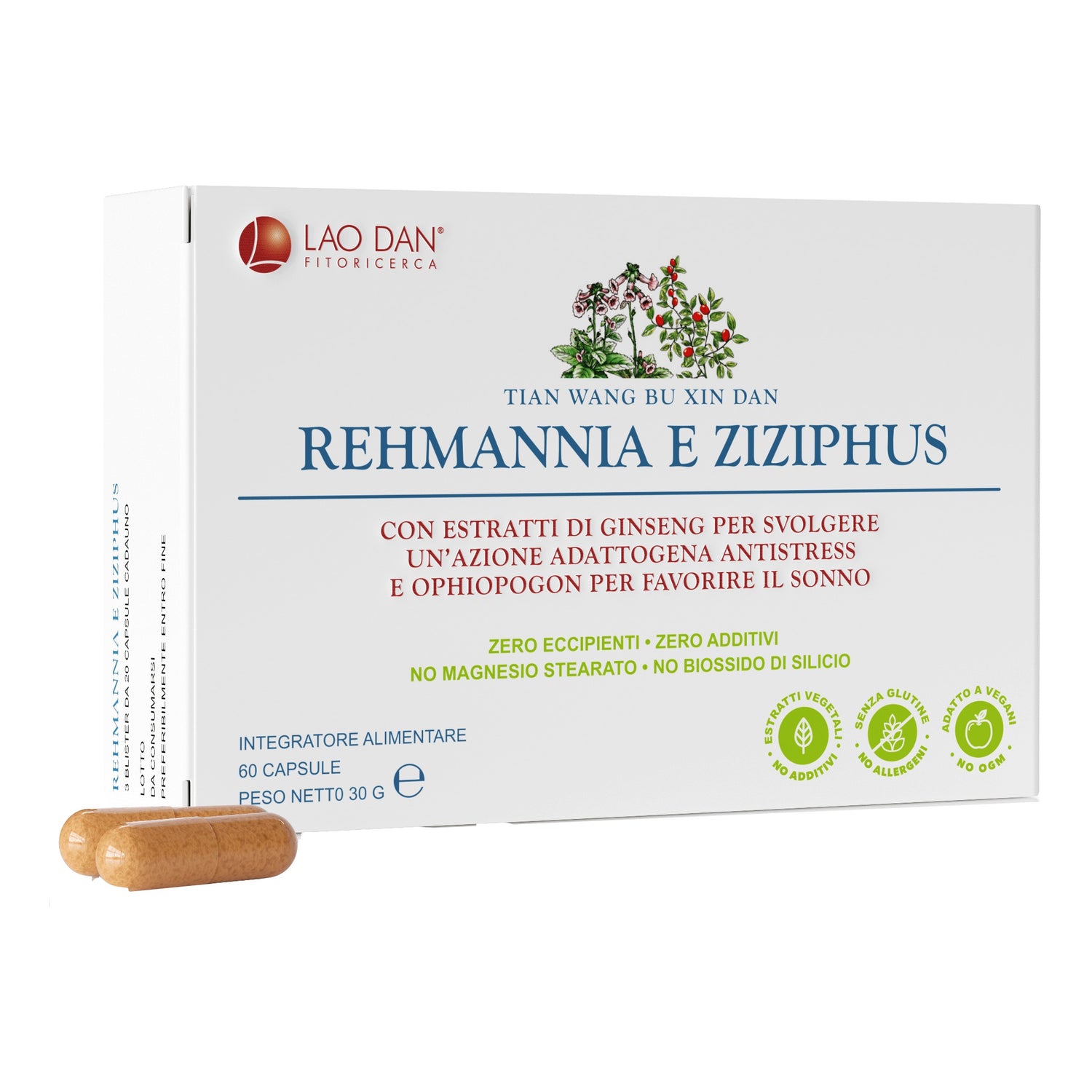 REHMANNIA ZIZIPHUS 60CPS
