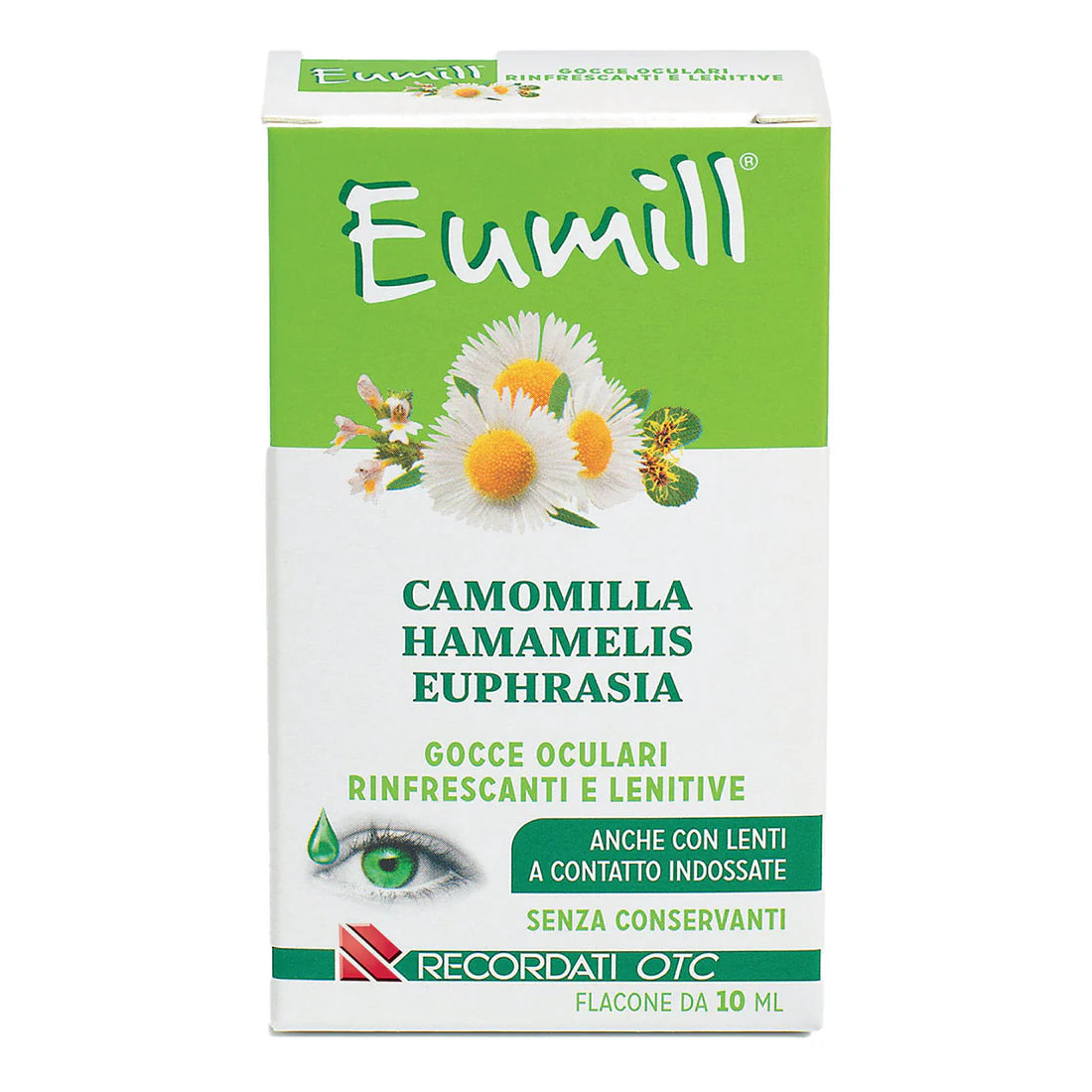 Eumill | Gocce Oculari Rinfrescanti Collirio | Flacone 10 ml