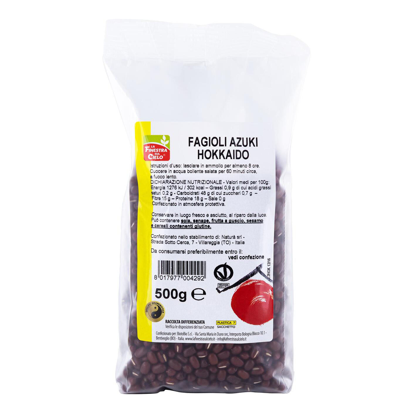 AZUKI HOKKAIDO 500G

