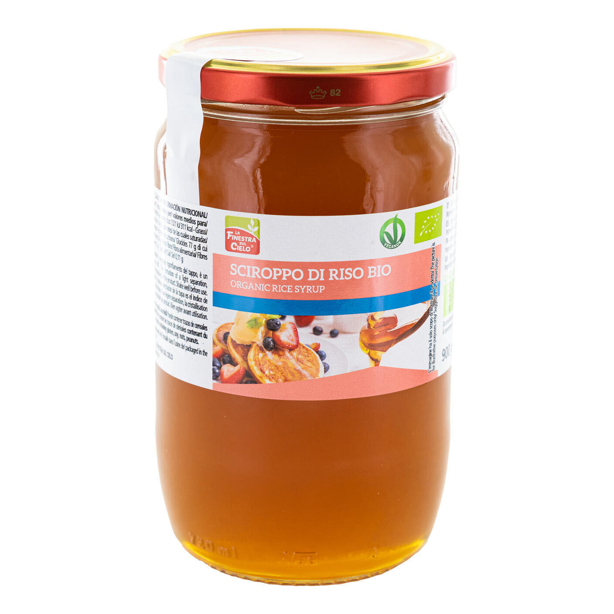 SCIROPPO RISO 900G BIO  