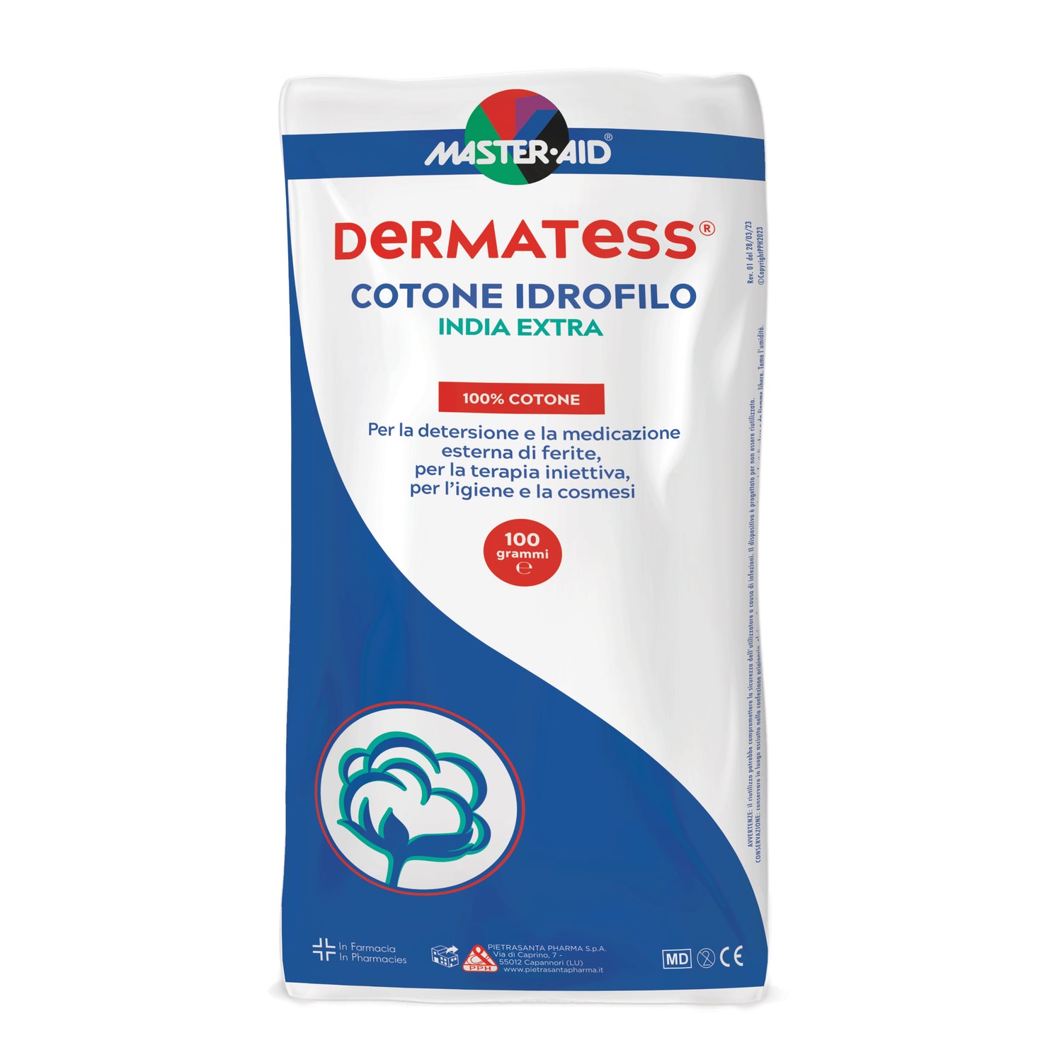 Master Aid Dermatess Cotone Idrofilo 100g