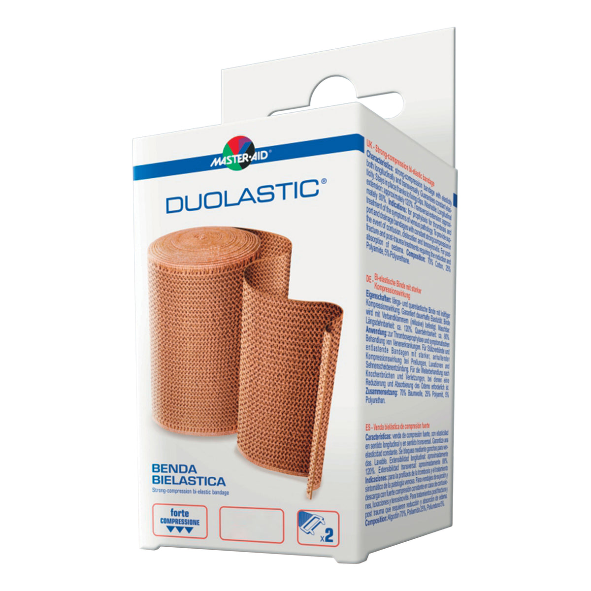 Master Aid Duolastic Benda Bielastica Forte 8cm X 7m  