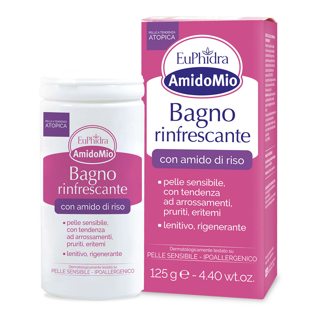 EuPhidra AmidoMio Bagno Rinfrescante amido di riso 125 g