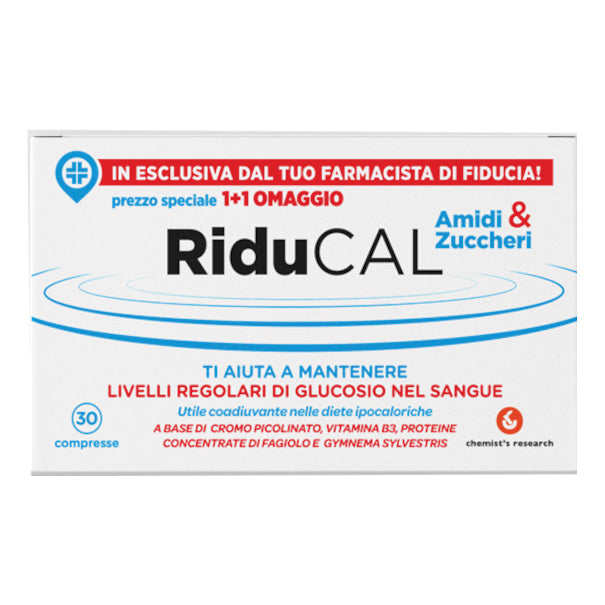 RIDUCAL AMIDI &amp; ZUCCHERI 30CPR
