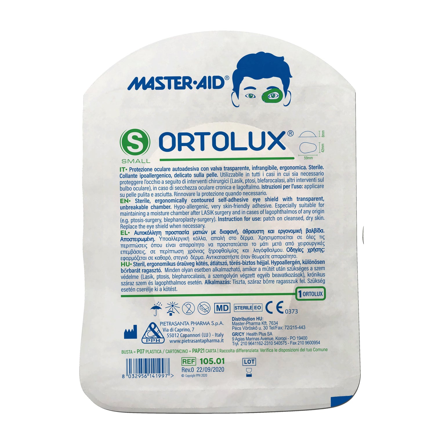 ORTOLUX MEDIC C/VALVA TRASP S