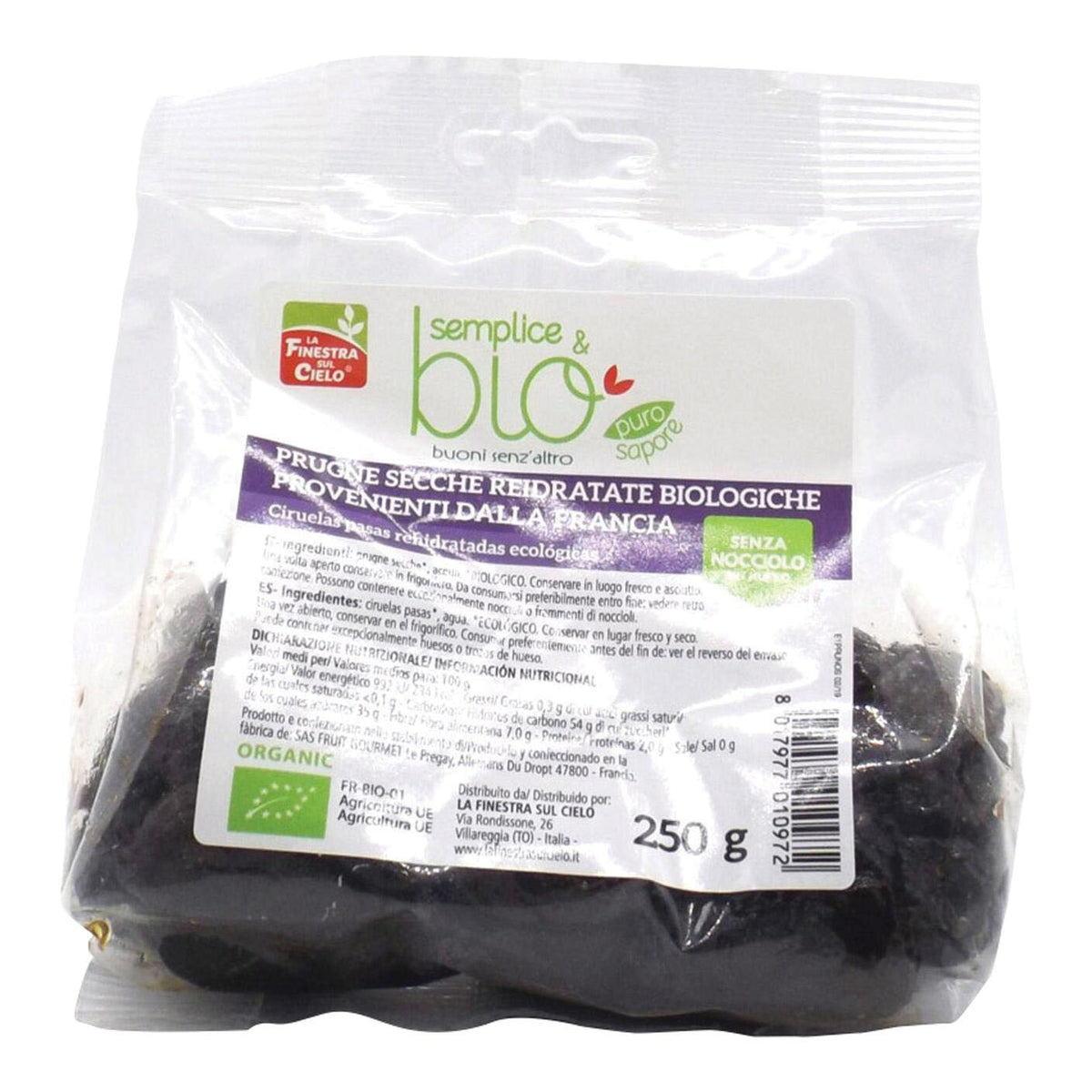 PRUGNE SECC S/NOCC BIO SEM&BIO  