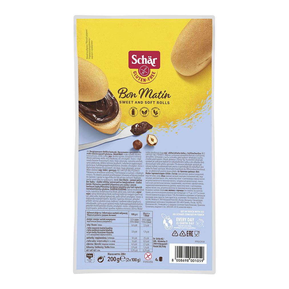 SCHAR BON MATIN PANINI DOLCI  